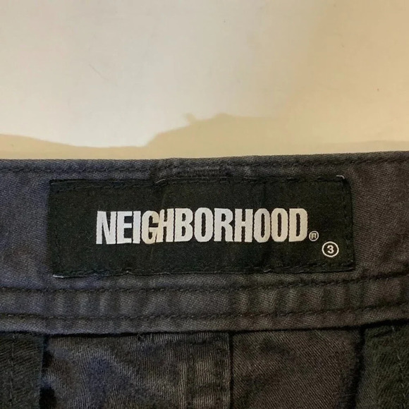 NEIGHBORHOOD Men's Trousers Urban 22CG1 Japanese Cotton Cargo Shorts‎ SIze 34 - Picture 7 of 12